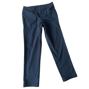 Lululemon Men's ABC 5-Pocket Pants - Classic Fit - Size 28 - Navy Blue